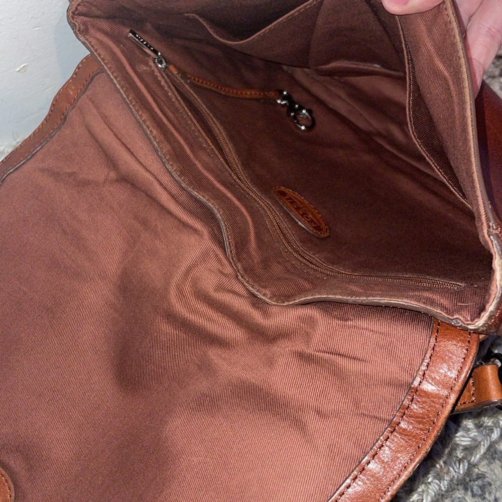 Fossil Cowhide Leather Small-Medium Crossbody bag - Picture 5 of 14
